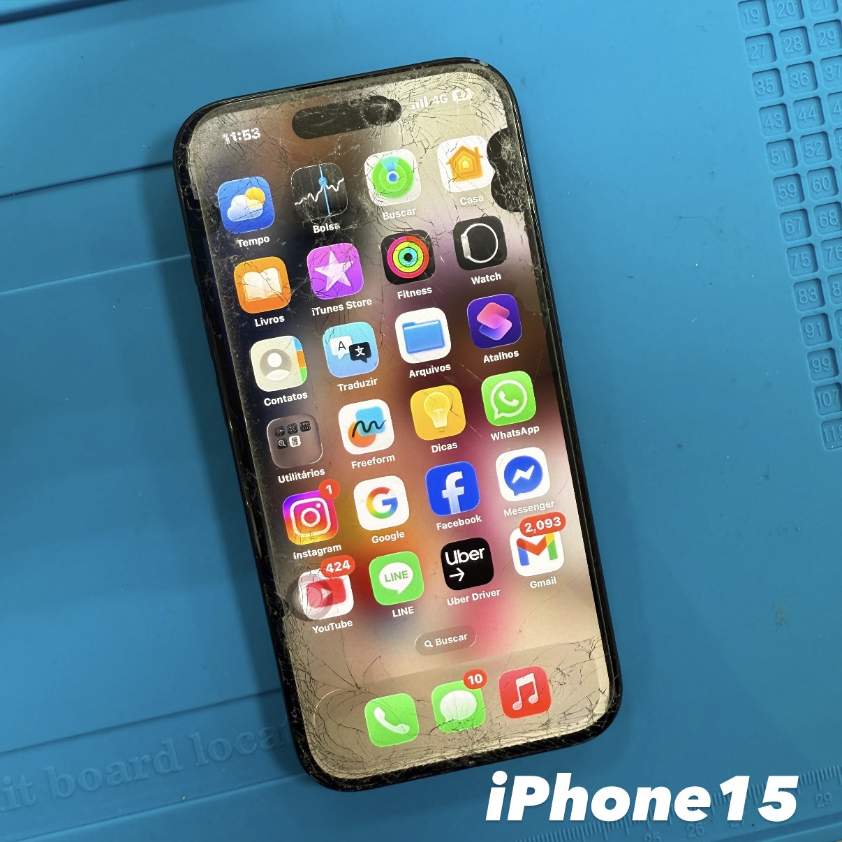 【修理事例】西宮市でiPhone15画面交換